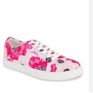 Kenneth Cole Women's Kam Lace Up Low Top Canvas Sneakers